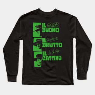 Il Buono, il Brutto, il Cattivo - Sergio Leone Long Sleeve T-Shirt